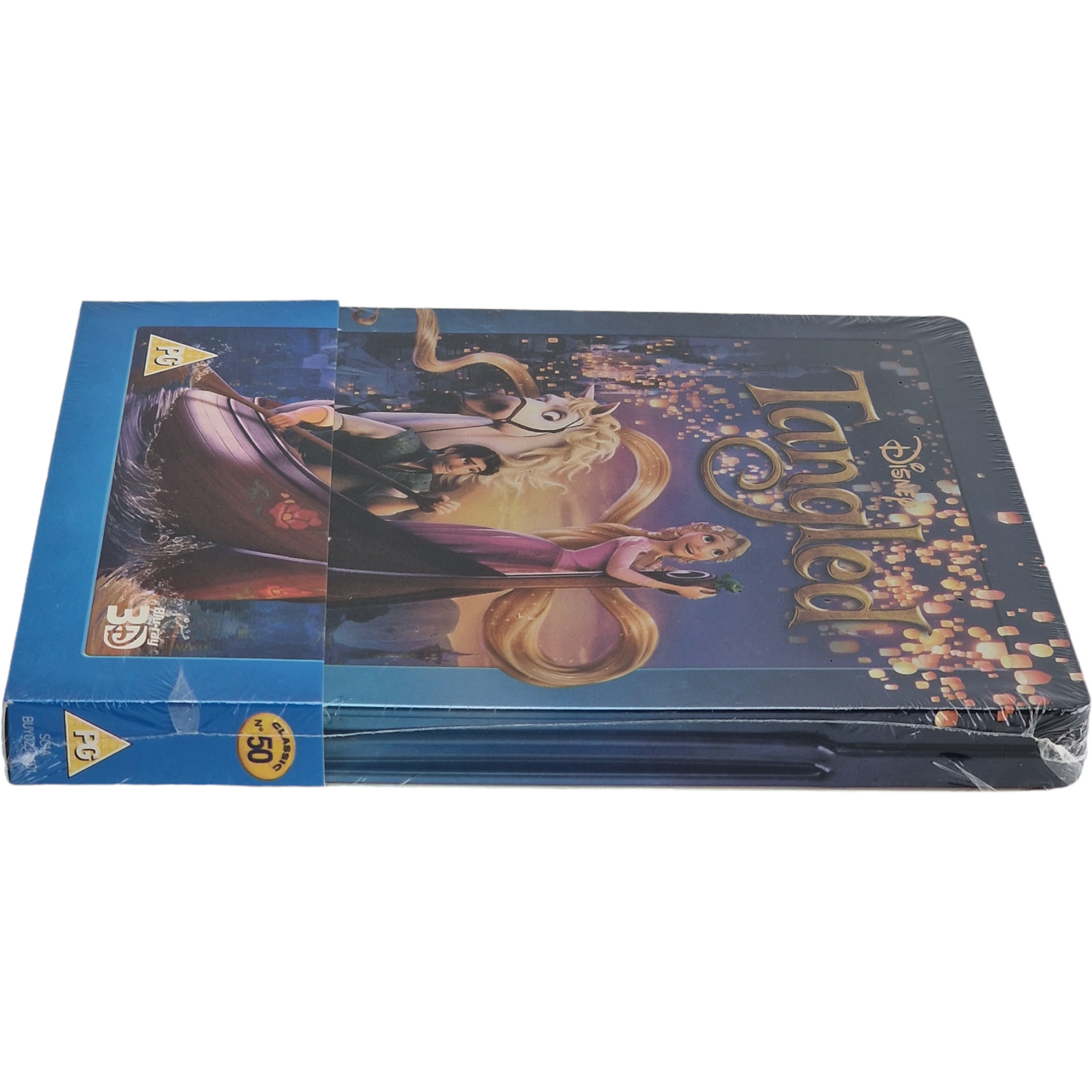 Tangled Disney Blu-ray 3D + 2D Steelbook Débossé  Zavvi  Limitée 2014 Zone Libre