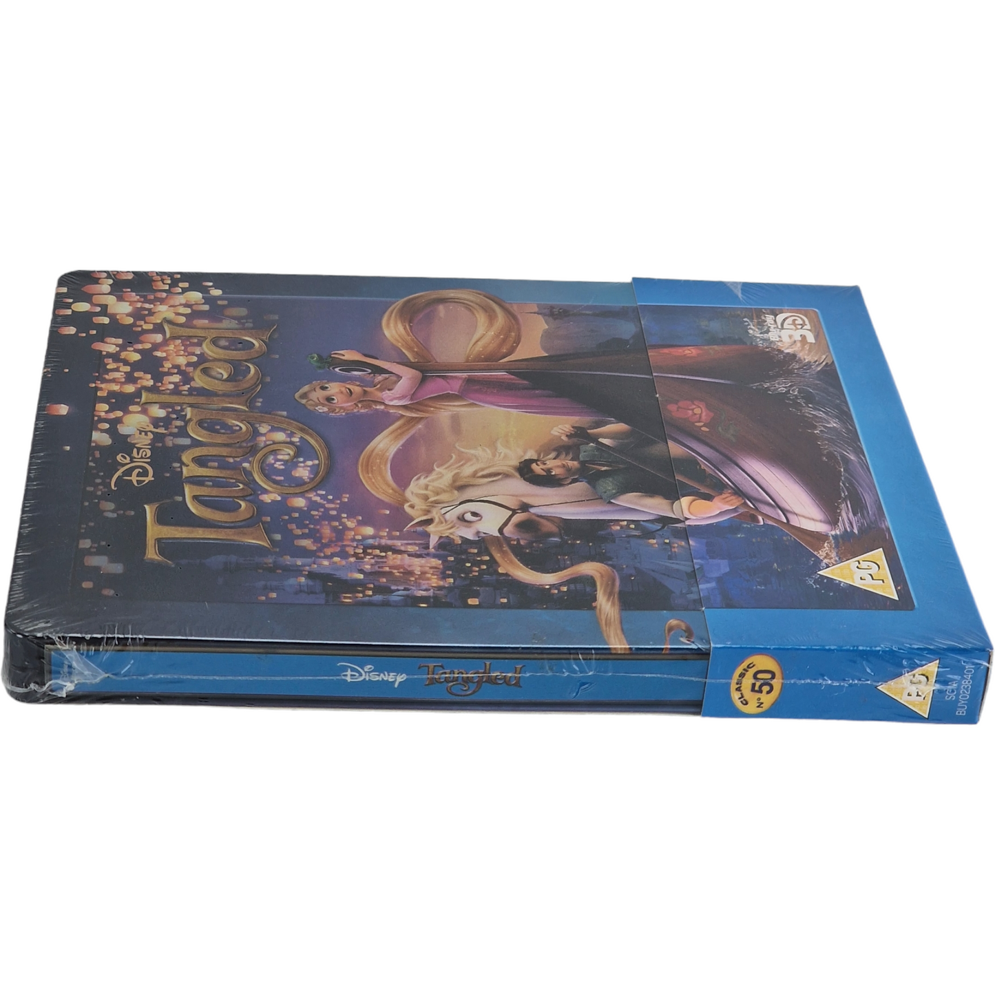 Tangled Disney Blu-ray 3D + 2D Steelbook Débossé  Zavvi  Limitée 2014 Zone Libre