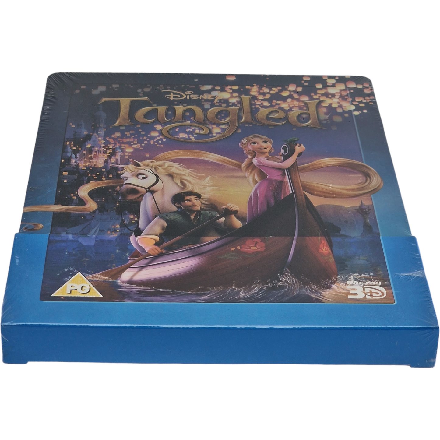 Tangled Disney Blu-ray 3D + 2D Steelbook Débossé  Zavvi  Limitée 2014 Zone Libre