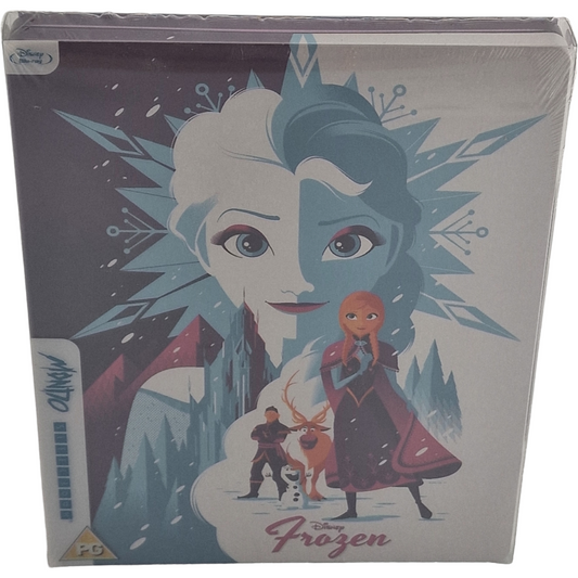 Frozen Disney Blu-ray SteelBook Zavvi Exclusive Mondo X Series #30 Limitée Libre