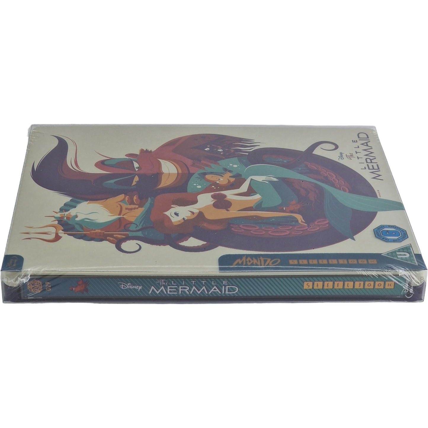 La petite sirène Disney Blu-ray SteelBook Zavvi Exclusive Mondo X  Limitée  Libre