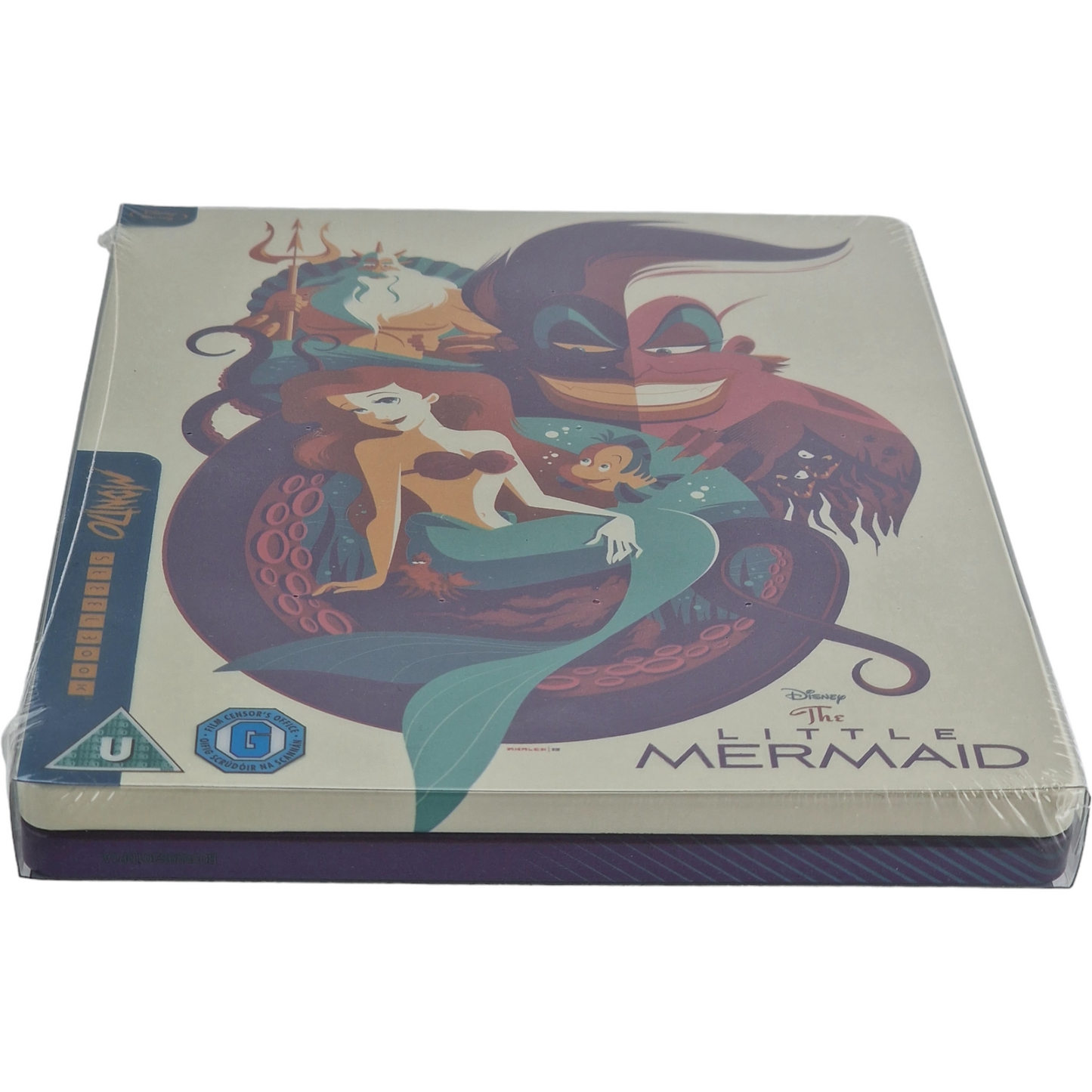 La petite sirène Disney Blu-ray SteelBook Zavvi Exclusive Mondo X  Limitée  Libre