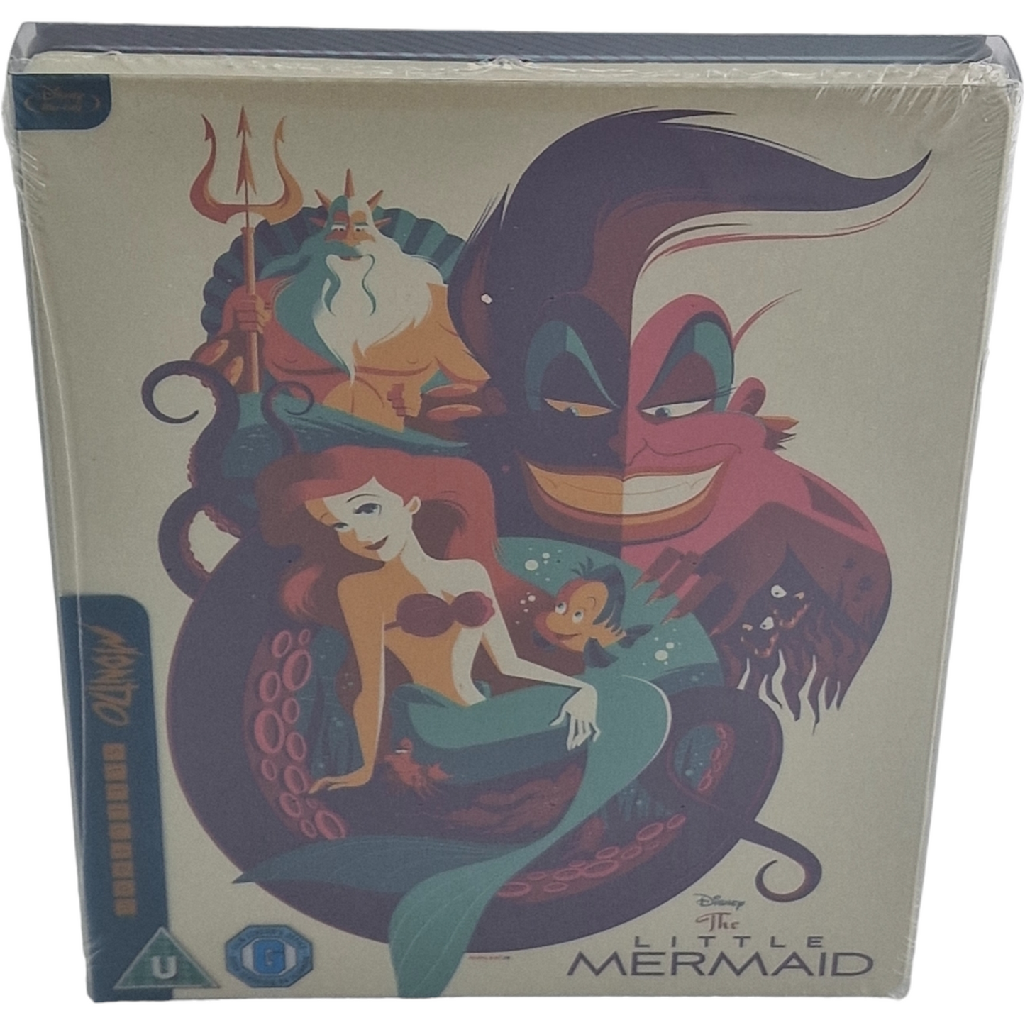 La petite sirène Disney Blu-ray SteelBook Zavvi Exclusive Mondo X  Limitée  Libre