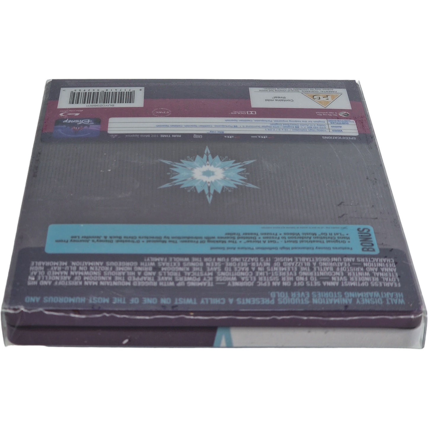 Frozen Disney Blu-ray SteelBook Zavvi Exclusive Mondo X Series #30 Limitée Libre