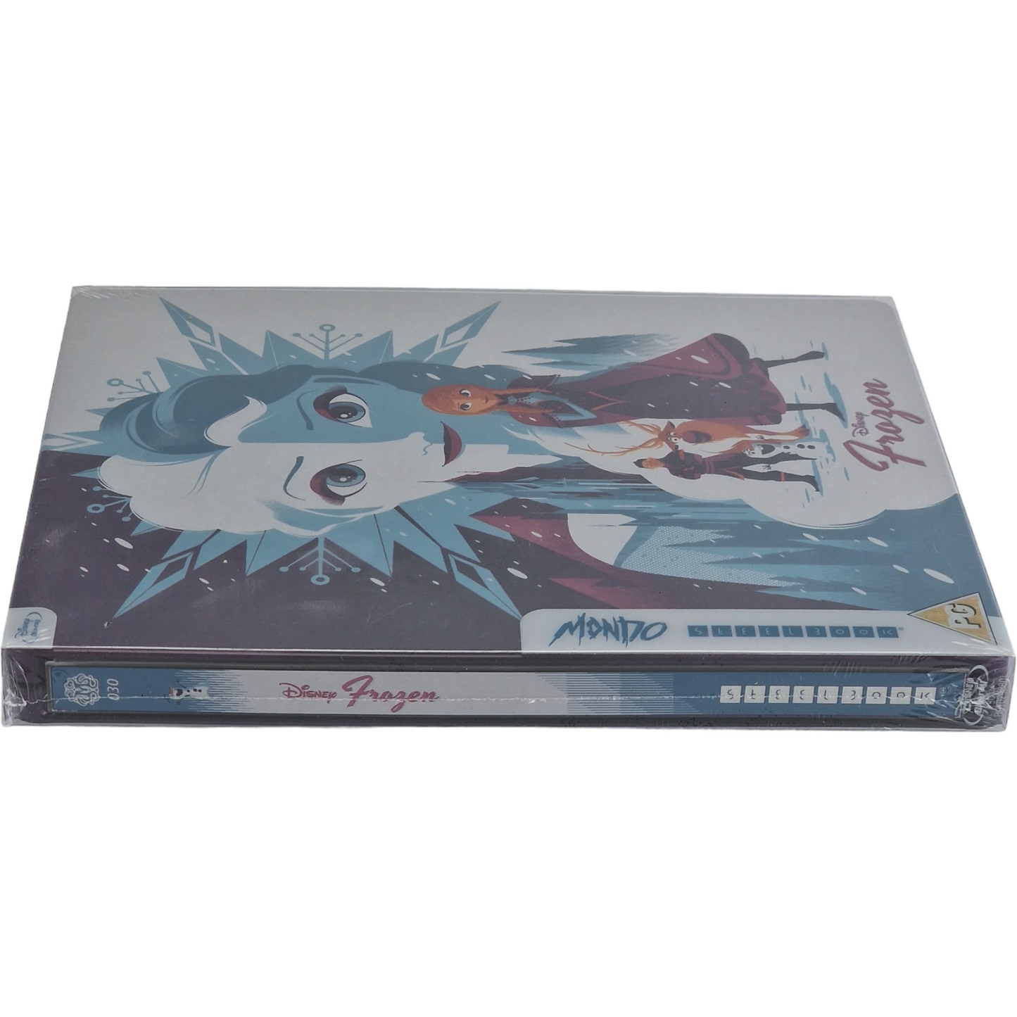 Frozen Disney Blu-ray SteelBook Zavvi Exclusive Mondo X Series #30 Limitée Libre