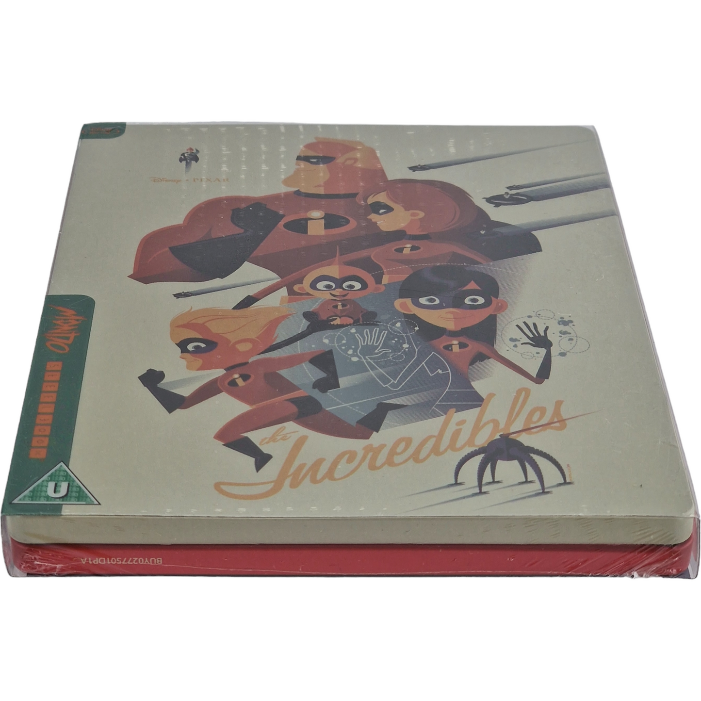 The Incredibles Disney Blu-ray SteelBook Zavvi Exclusif Mondo X #20 Limitée Libre