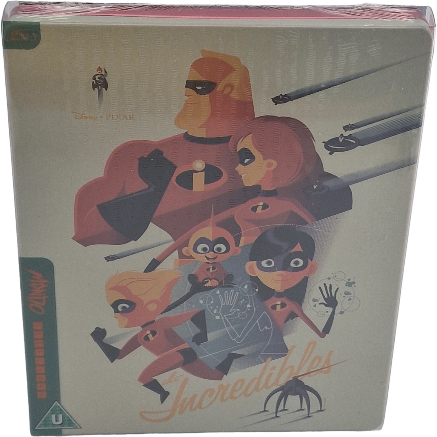 The Incredibles Disney Blu-ray SteelBook Zavvi Exclusif Mondo X #20 Limitée Libre