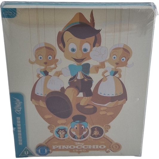 Pinocchio  Disney Blu-ray SteelBook Zavvi  Mondo X Series  #31 Limitée Zone B