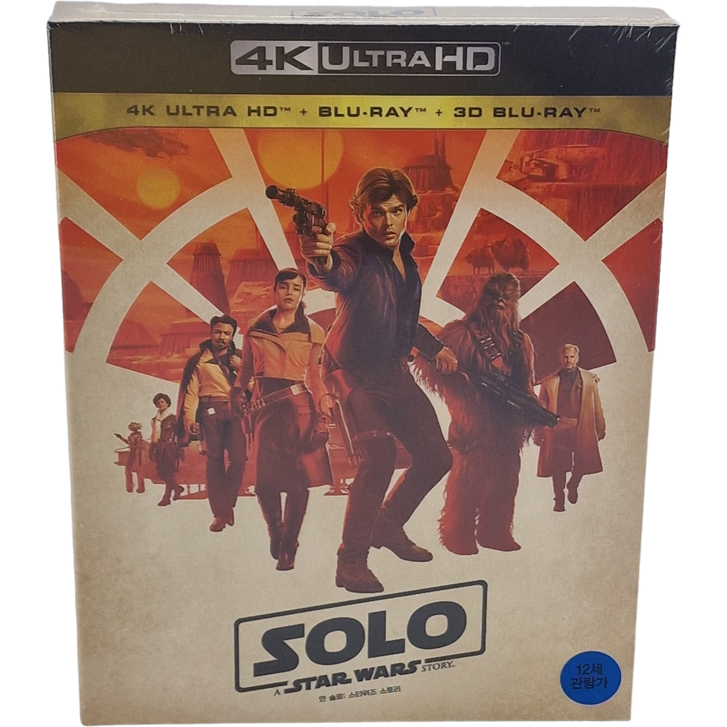 Star Wars: Solo: SteelBook 4K UHD + Blu-ray 2D +3D Collector 4 Disques Limité  A