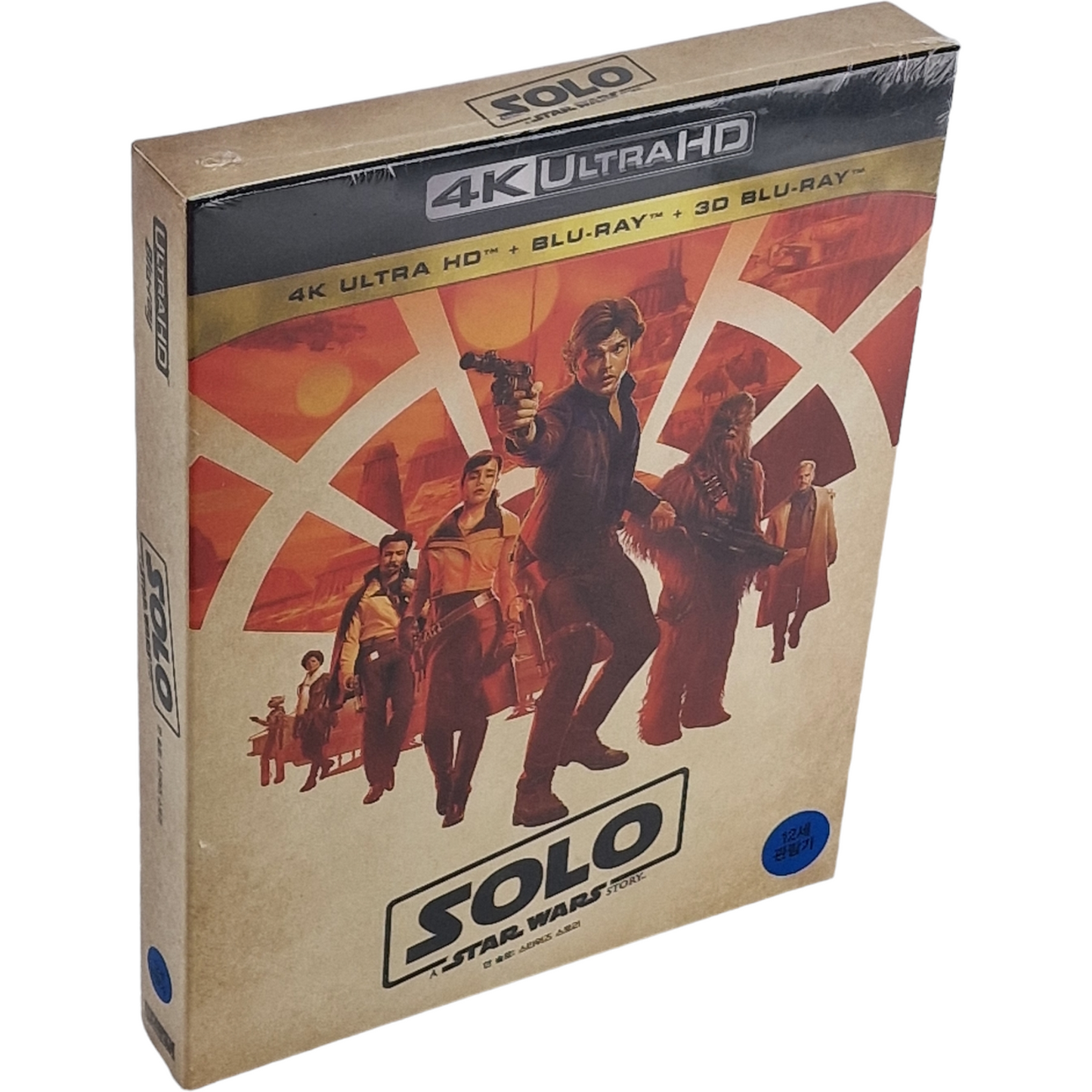 Star Wars: Solo: SteelBook 4K UHD + Blu-ray 2D +3D Collector 4 Disques Limité  A