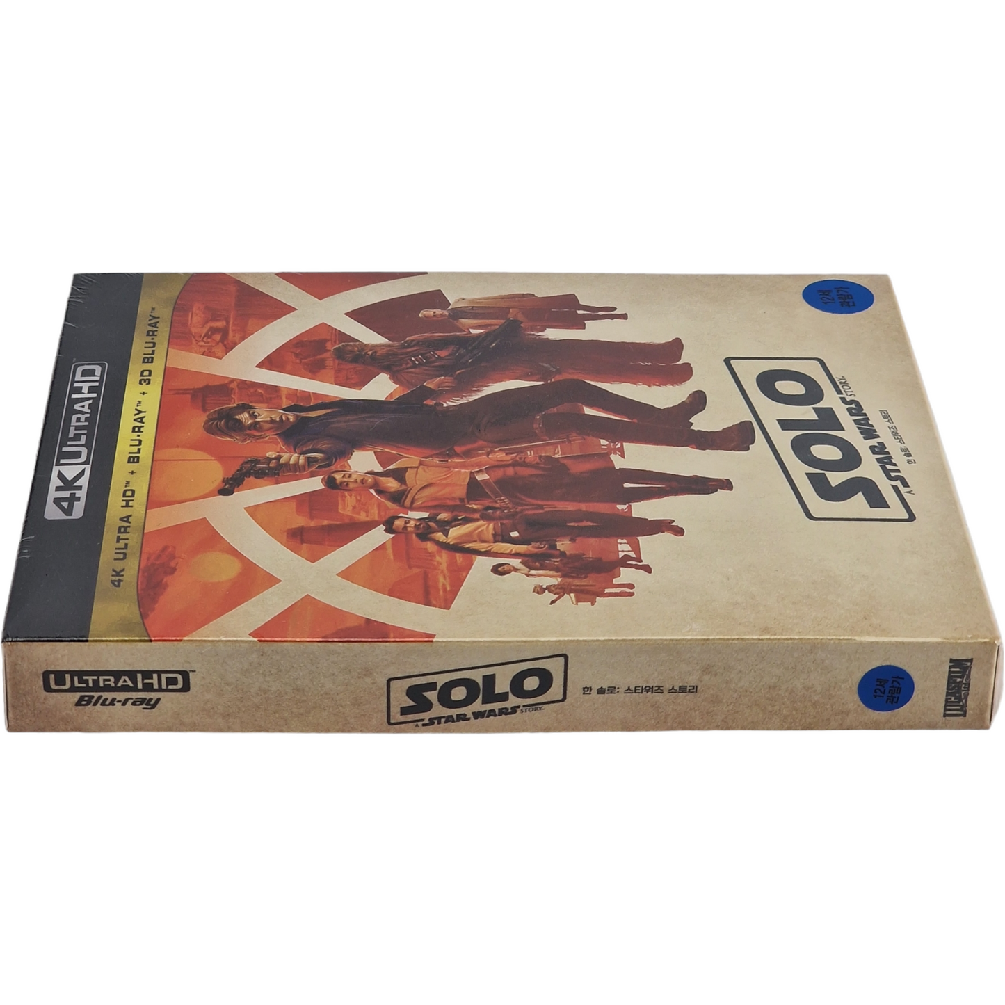 Star Wars: Solo: SteelBook 4K UHD + Blu-ray 2D +3D Collector 4 Disques Limité  A