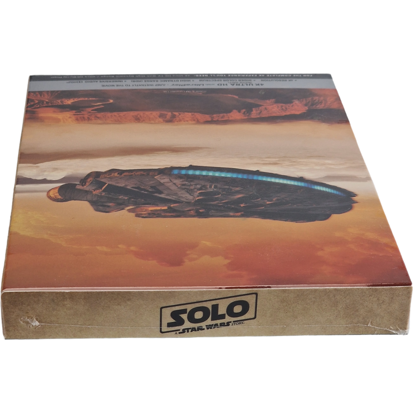 Star Wars: Solo: SteelBook 4K UHD + Blu-ray 2D +3D Collector 4 Disques Limité  A