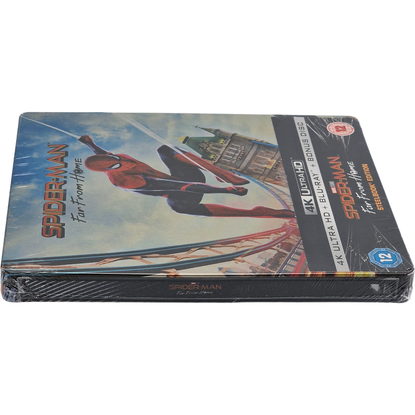 Spider-Man: Far From Home 4K Ultra HD+Blu-ray SteelBook Zavvi Limitée+ bonus Libre