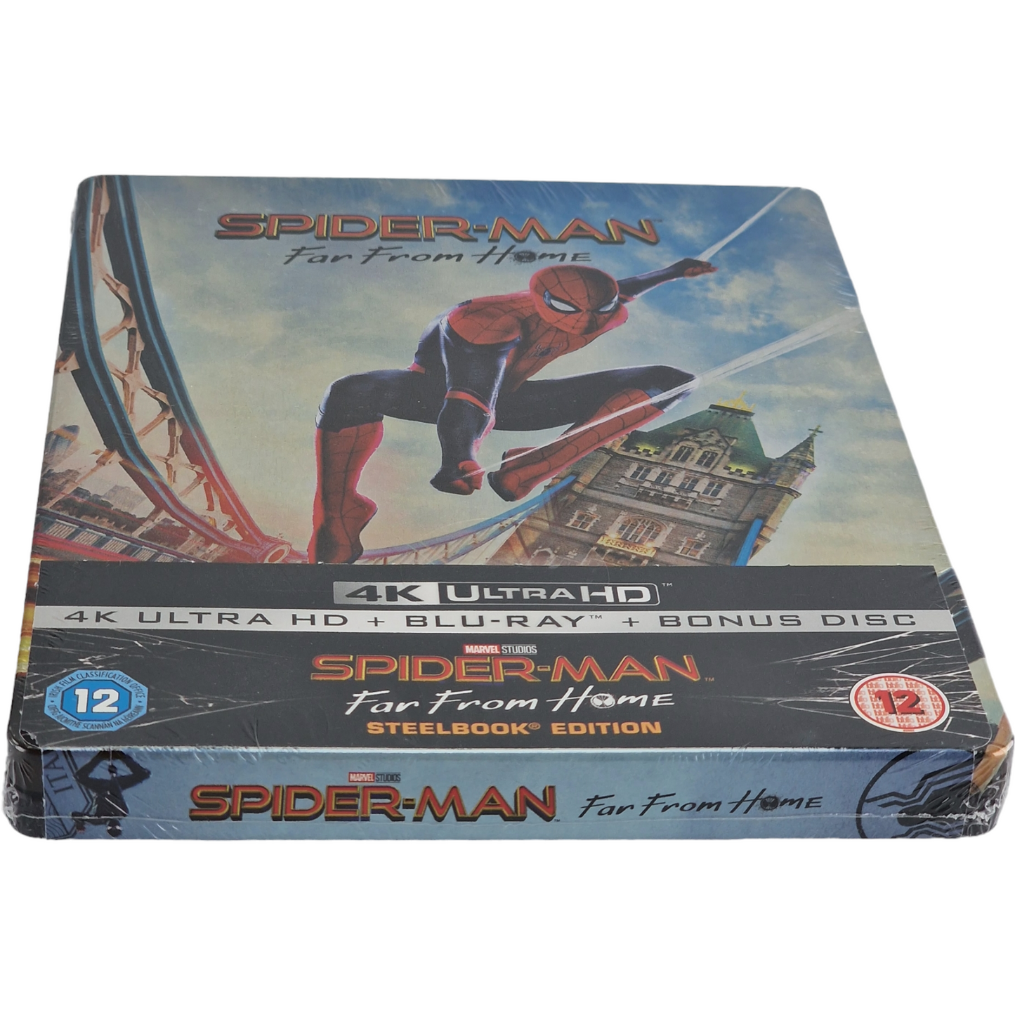 Spider-Man: Far From Home 4K Ultra HD+Blu-ray SteelBook Zavvi Limitée+ bonus Libre