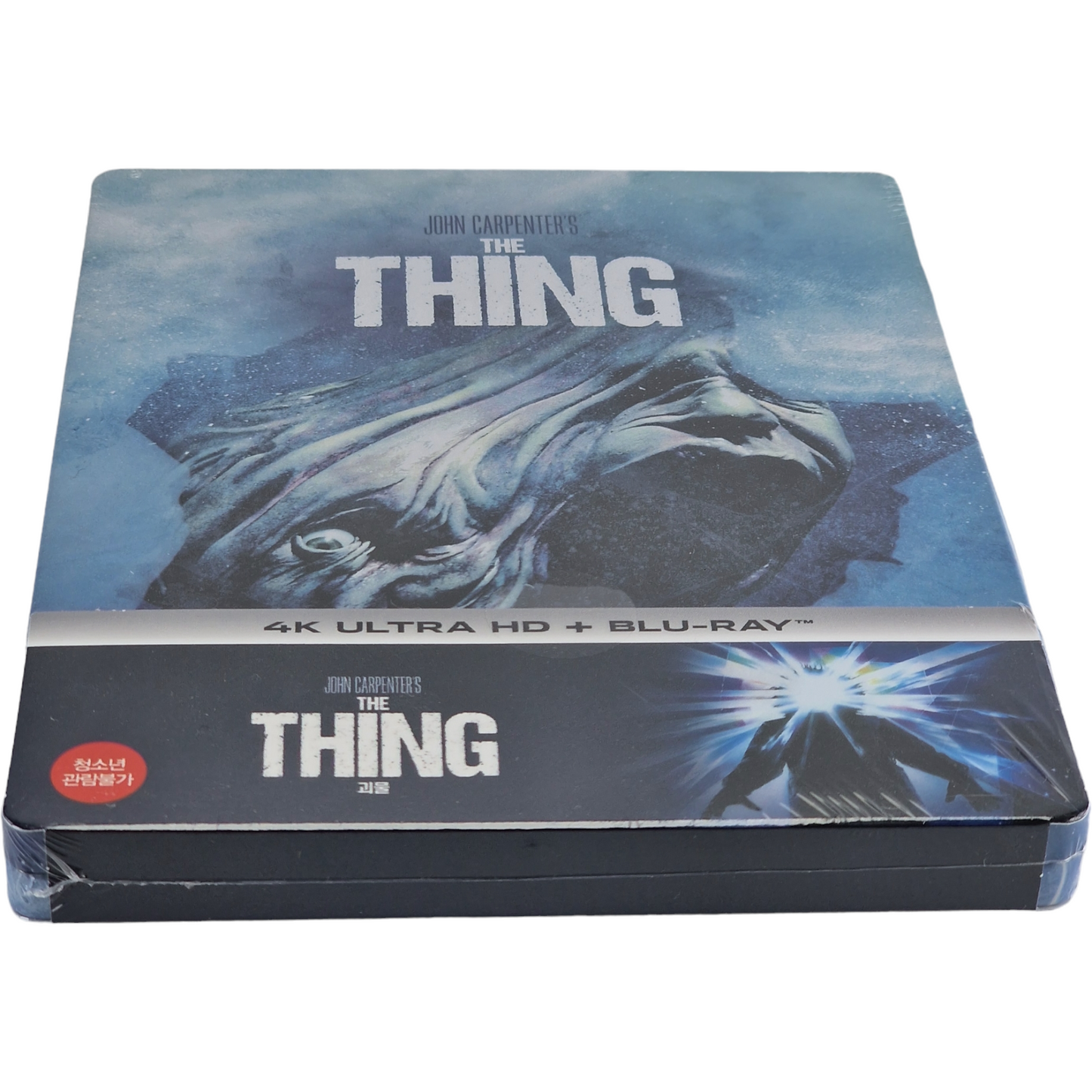 The Thing 82  Blu-ray 4K Ultra HD + Blu-ray Steelbook Kurt Russell Zone A [-18]