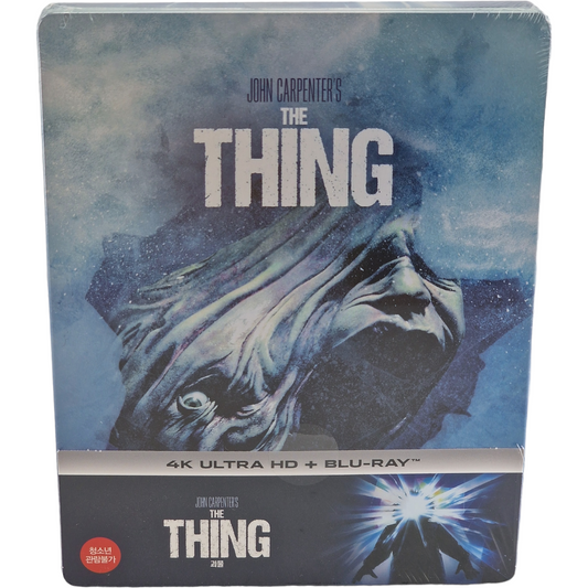 The Thing 82  Blu-ray 4K Ultra HD + Blu-ray Steelbook Kurt Russell Zone A [-18]