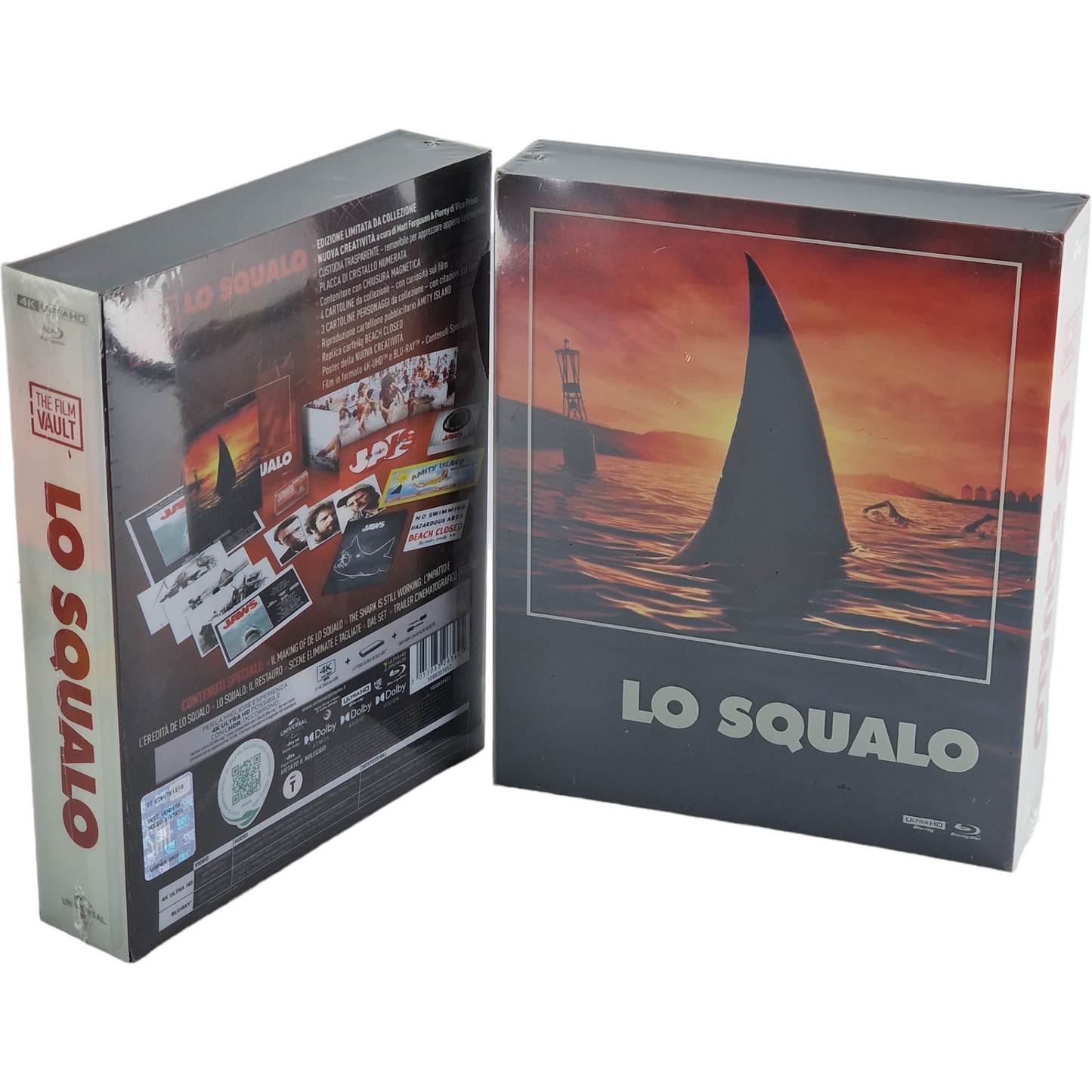 JAWS1975 *Lo Squalo The Film Vault Limité 4K Ultra HD+Blu-ray Coffret Collector B