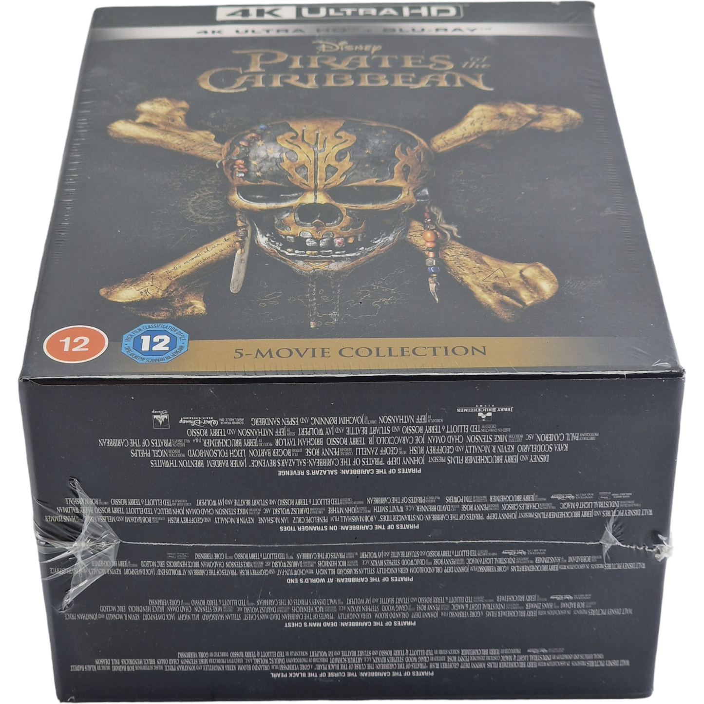 Pirates des Caraïbes : Steelbook 4K Ultra HD+Blu-ray Zavvi Collection 5 Films Libre