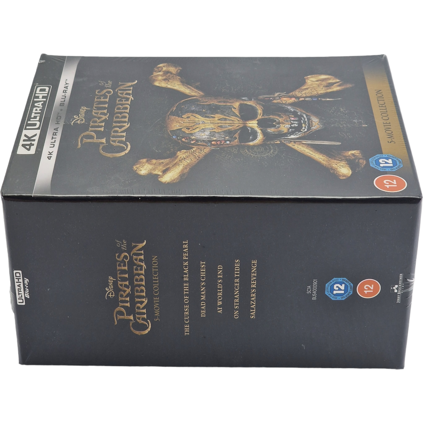 Pirates des Caraïbes : Steelbook 4K Ultra HD+Blu-ray Zavvi Collection 5 Films Libre