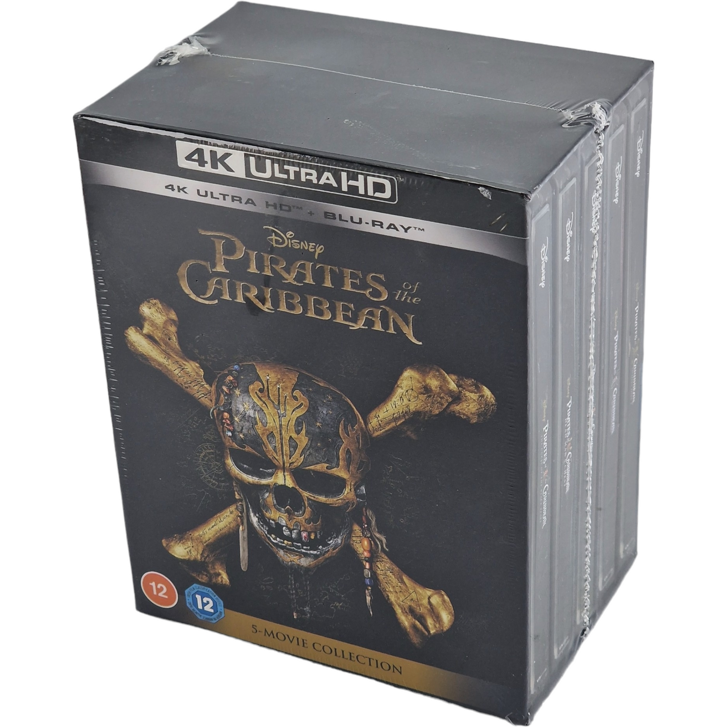 Pirates des Caraïbes : Steelbook 4K Ultra HD+Blu-ray Zavvi Collection 5 Films Libre