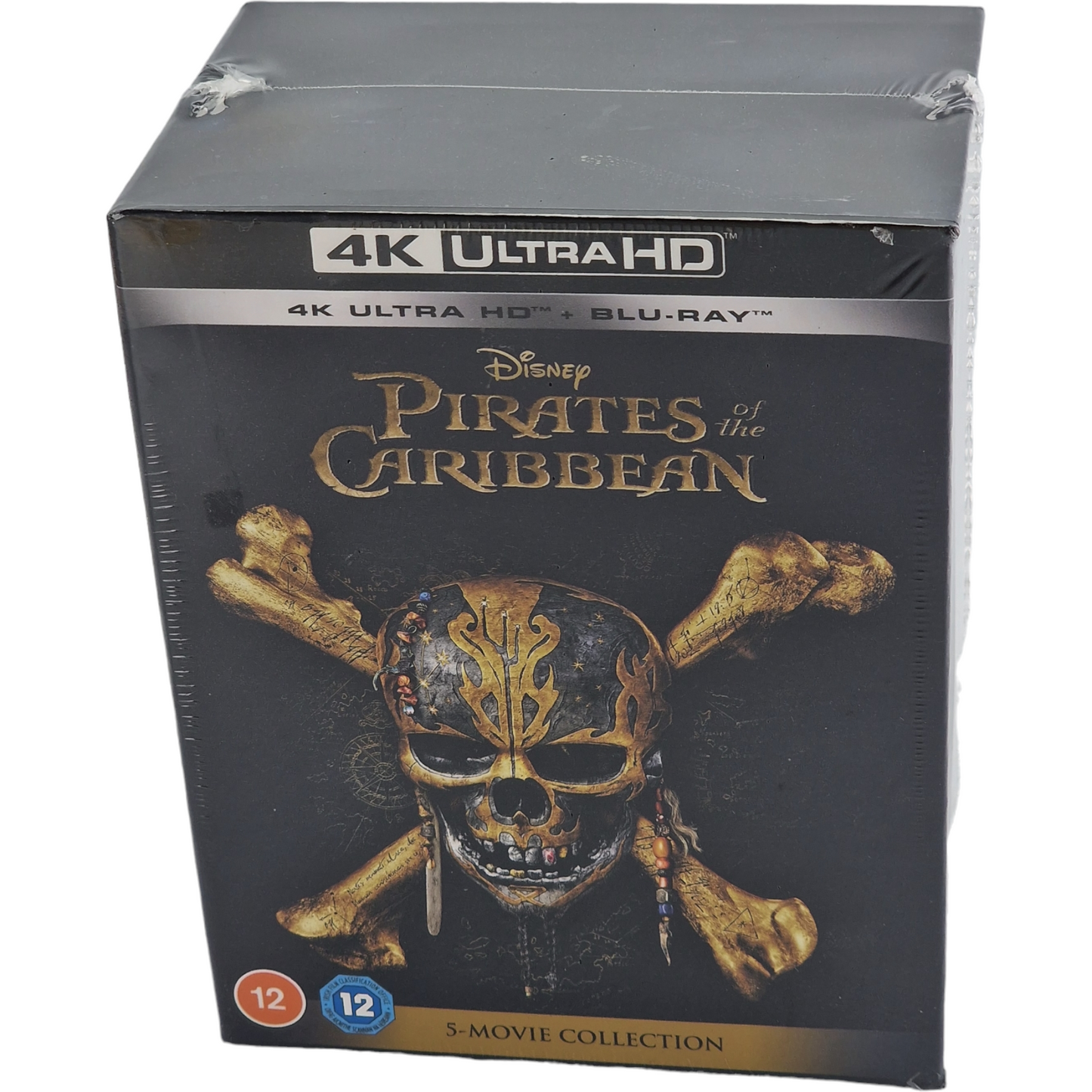 Pirates des Caraïbes : Steelbook 4K Ultra HD+Blu-ray Zavvi Collection 5 Films Libre