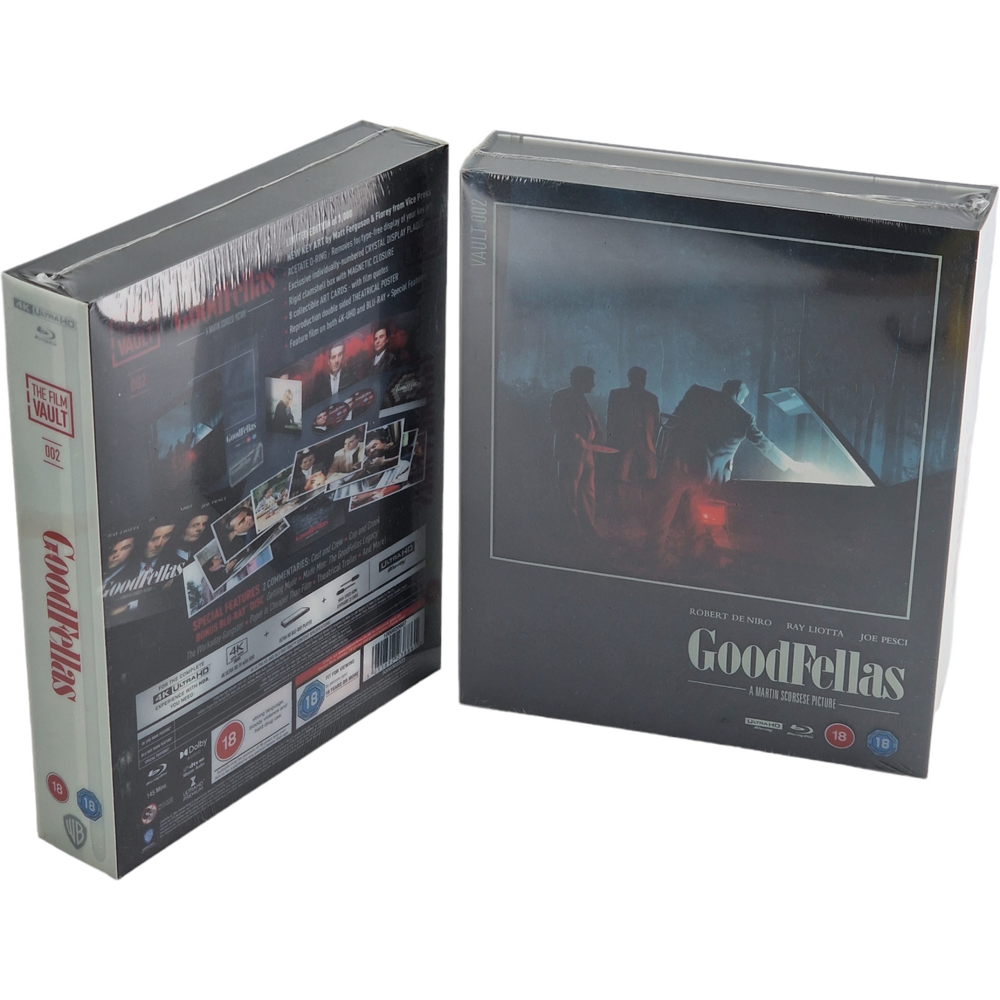 GoodFellas The Film Vault Limité 4K Ultra HD +Blu-ray Limité 3 000 Ex [-18] Libre