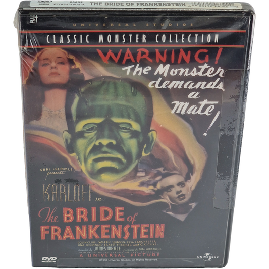 La Fiancée de Frankenstein The Bride of Frankenstein DVD  Boris Karloff Region 1