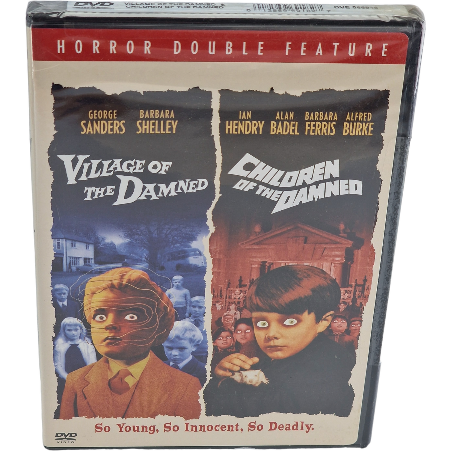 Village of the Damned + Children of the Damned 1960-1964    2 Films DVD Region 1