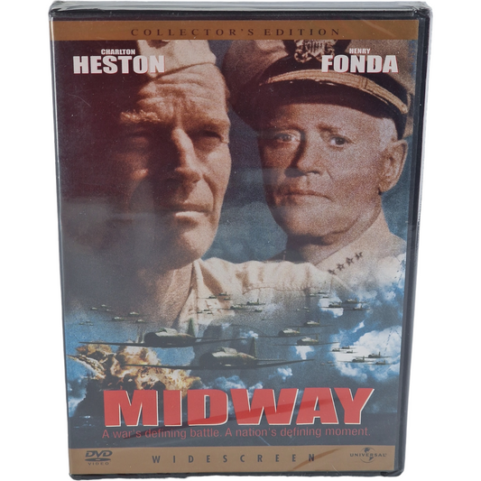 Midway 1989 DVD Charlton Heston, Henry Fonda 2003 Region 1