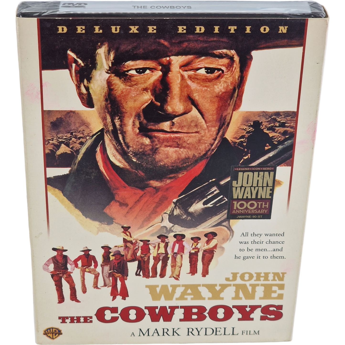 The Cowboys 1972  John Wayne DVD Édition de luxe avec Slipcover 2007  Region 1