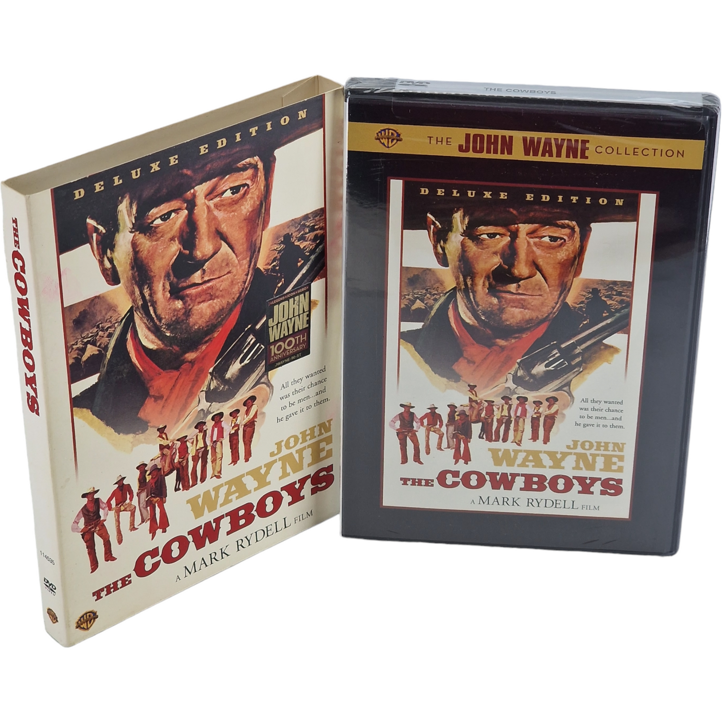 The Cowboys 1972  John Wayne DVD Édition de luxe avec Slipcover 2007  Region 1