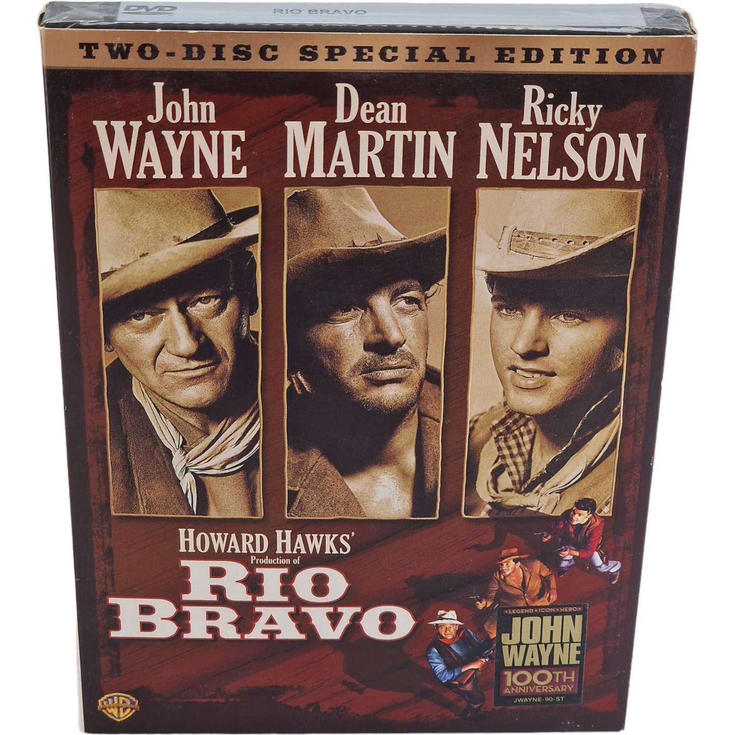 Rio Bravo 1953  John Wayne DVD Édition spéciale 2 disques Slipcover 2007  Zone 1