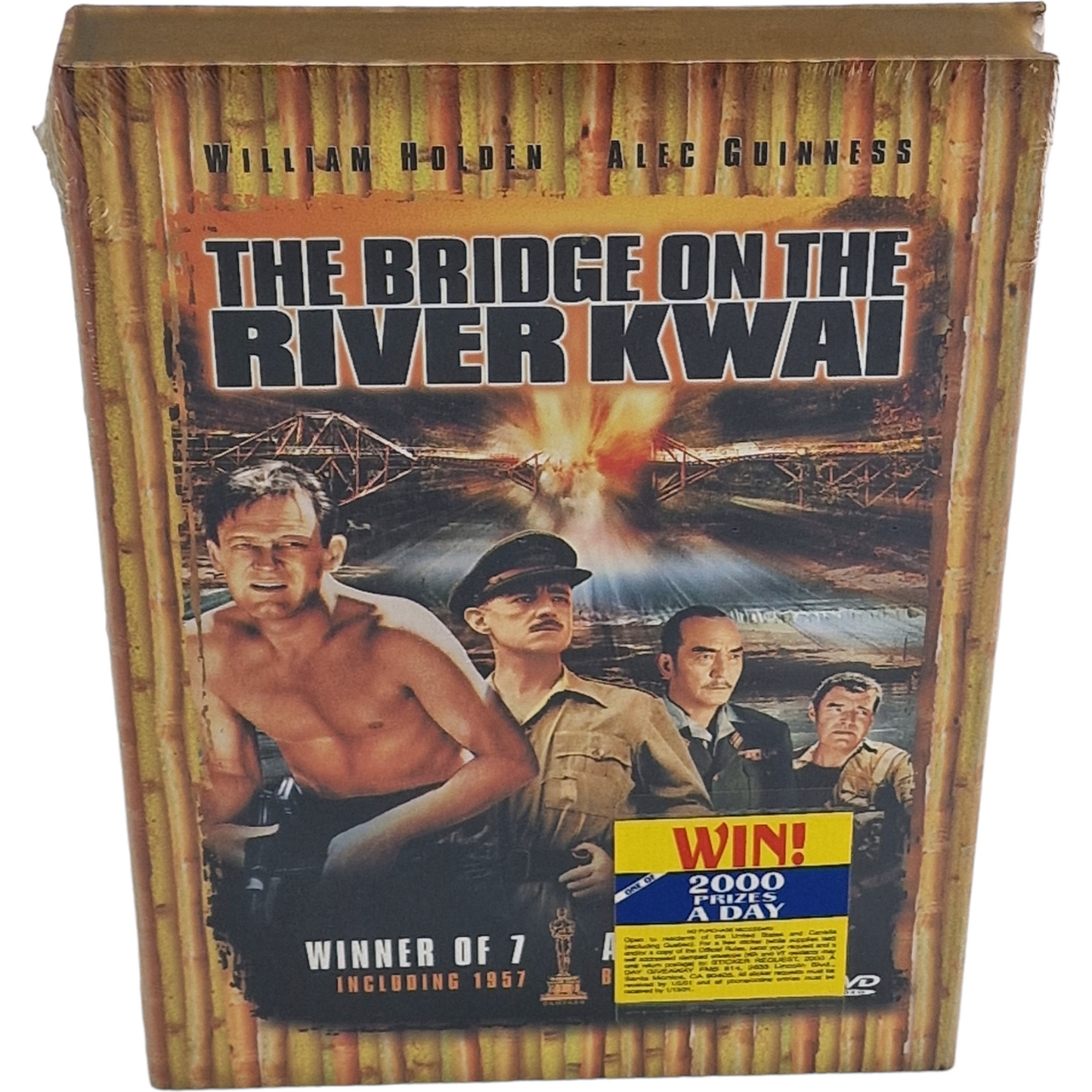 Le Pont de la rivière Kwaï  DVD 1957  DVD : William Holden  2001 Zone 1