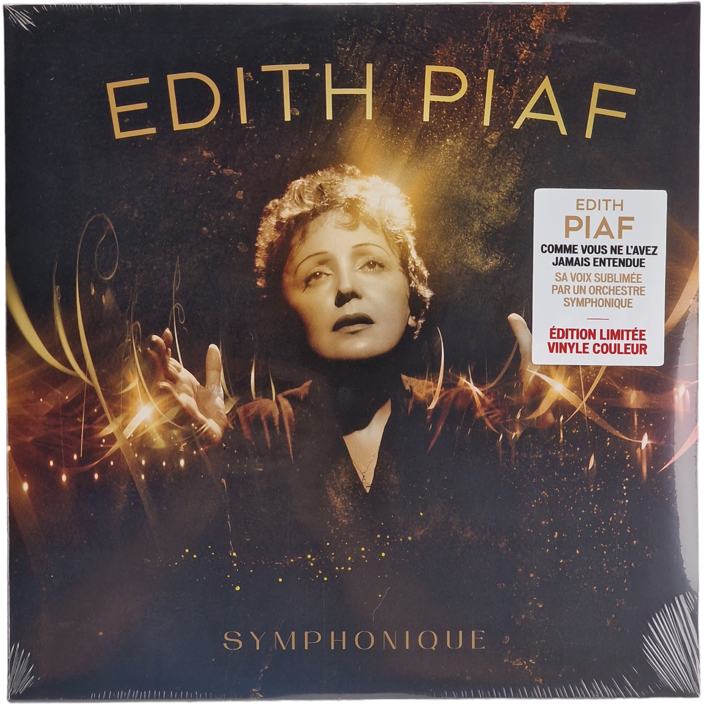 Edith Piaf – Symphonique Vinyl Gold 12" Album LP Limitée Scellé usine