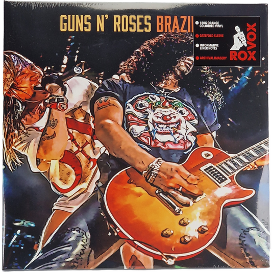 Guns N' Roses – Brazil '91 LP 2 x Vinyle Coloré éditi Limitée 2021 Scellé usine