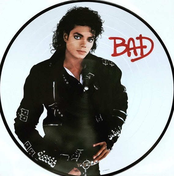 Michael Jackson –Bad  Vinyle, LP, Disque illustré,Réédition Scellé en usine 2018