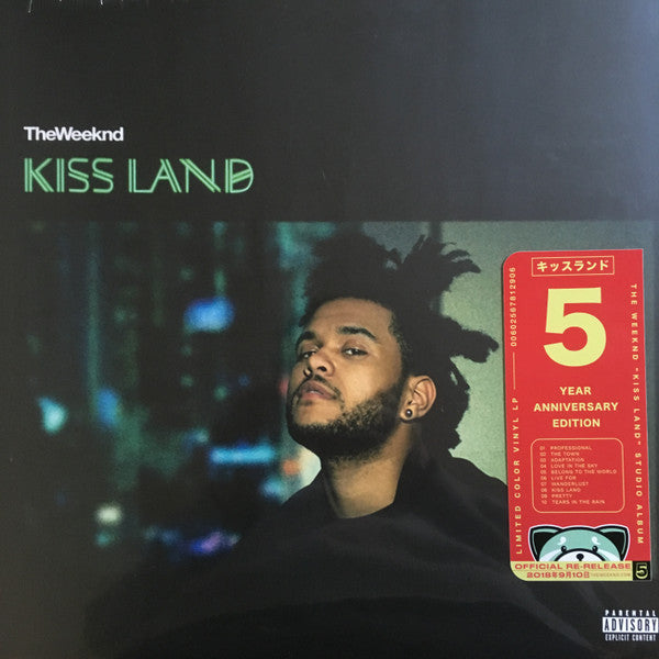 The Weeknd* –Kiss Land 2 x Vinyle,LP, Album, Editi limitée, Vert Mousse de mer