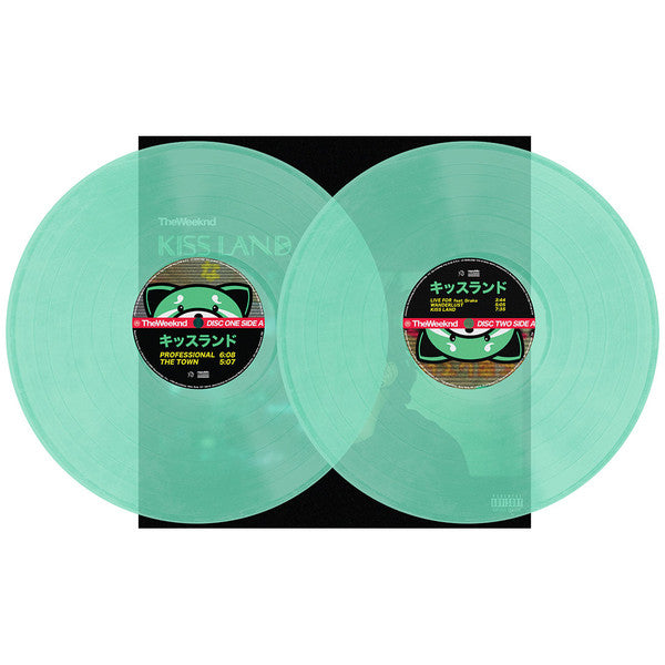 The Weeknd* –Kiss Land 2 x Vinyle,LP, Album, Editi limitée, Vert Mousse de mer