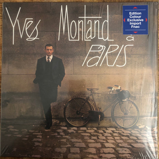 Yves Montand – À Paris  Vinyle Rouge ,LP Compilation,Réédition, scellé en usine