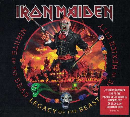 Iron Maiden – Nights Of The Dead, Legacy Of The Beast: Live In Mexico City  2 X CD, Neuf