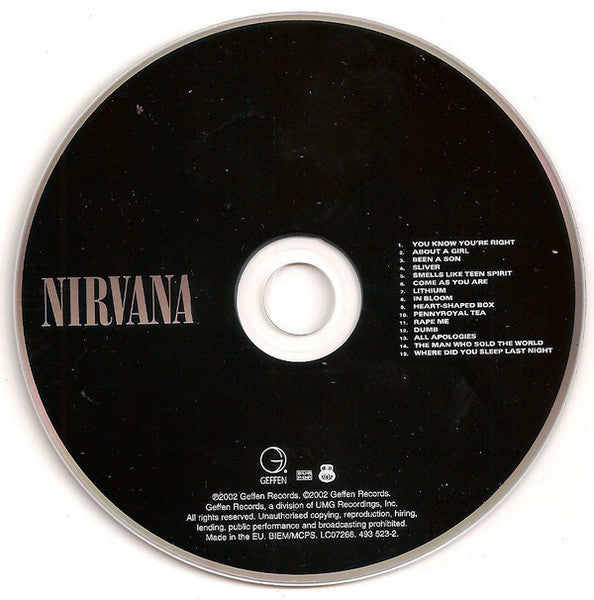 Nirvana – Nirvana CD, Compilation,Remastered, Repress Neuf