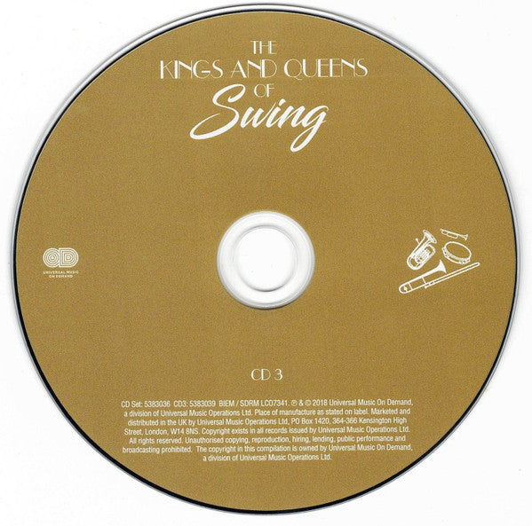 The Kings And Queens Of Swing 4 X CD, Compilation, Neuf