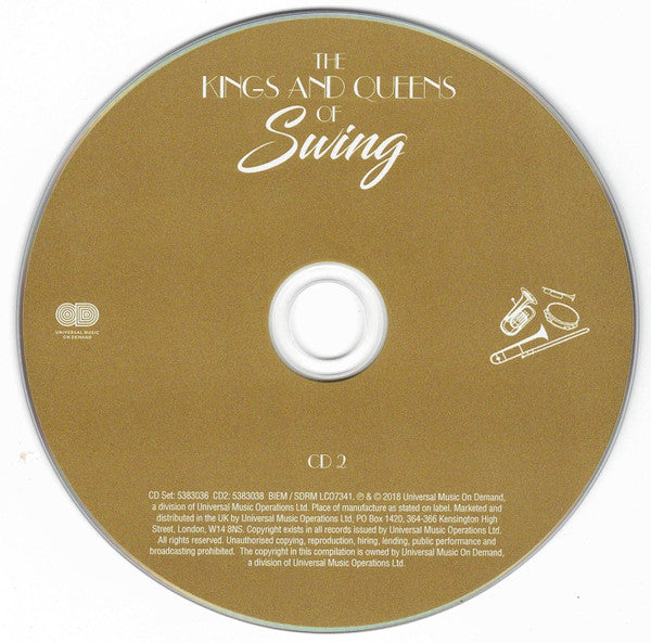 The Kings And Queens Of Swing 4 X CD, Compilation, Neuf