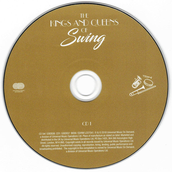 The Kings And Queens Of Swing 4 X CD, Compilation, Neuf