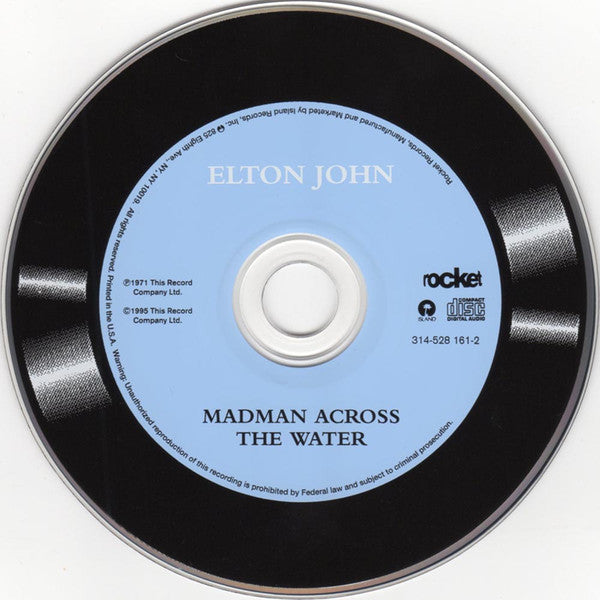 Elton John – Madman Across The Water CD CD, Album, Réédition, Remasterisé Neuf