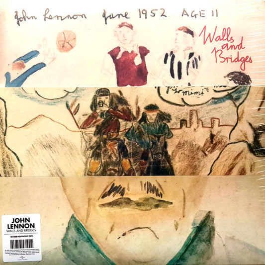 John Lennon Vinyle 33 LP 12 Walls And Bridges Réédition Remasterisé Scellé usine