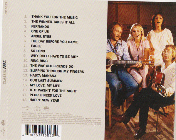 ABBA – Classic ABBA  CD, Compilation, Neuf