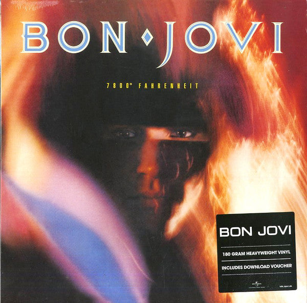 Bon Jovi – 7800° Fahrenheit Vinyle, LP, Album, Réédition  2016  Scellé en usine