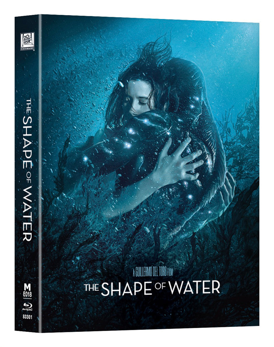 The Shape of Water Blu-ray Steelbook Double Lenticulaire Full Slip Mantalab 1100  Ex