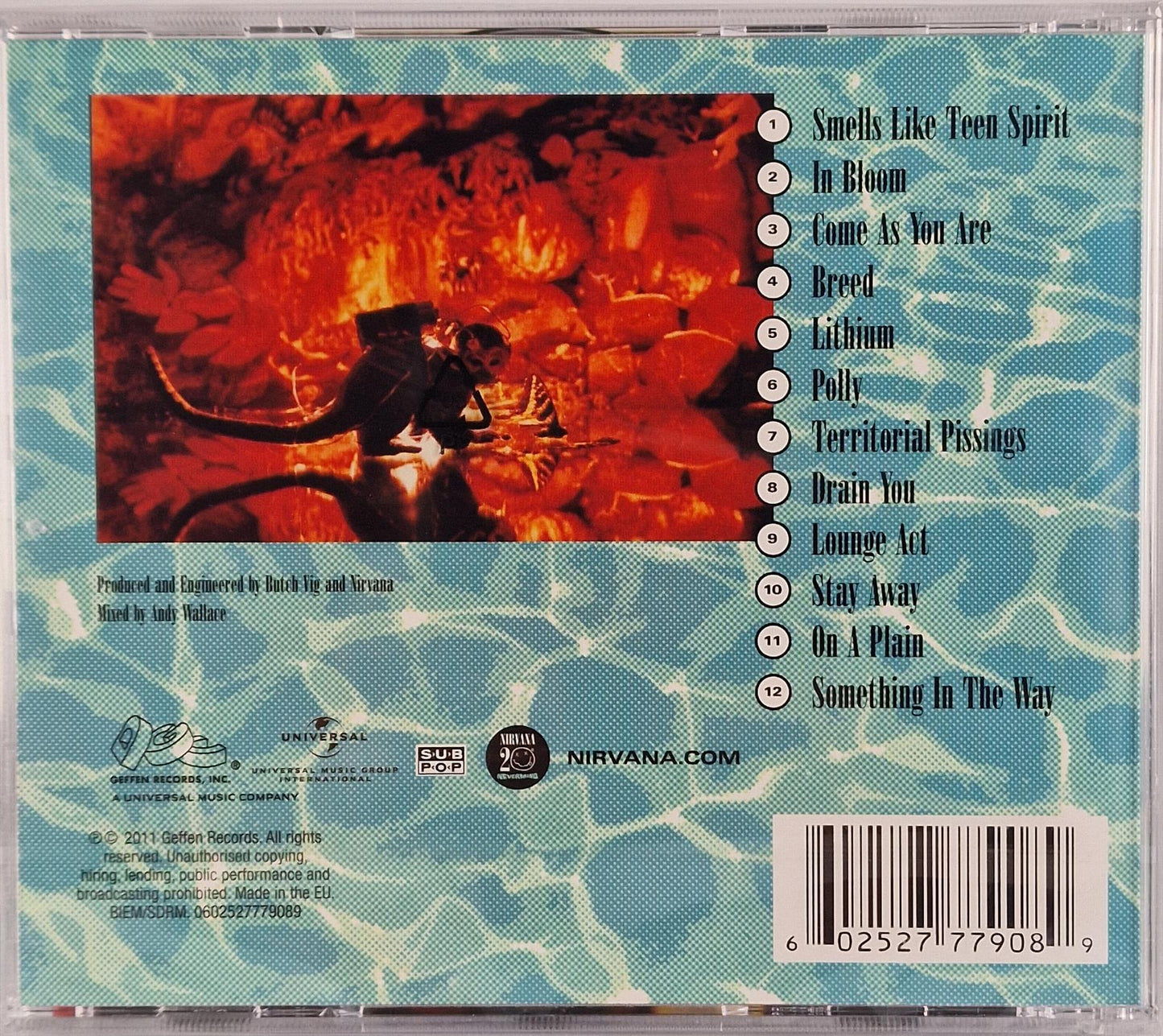 Nirvana – Nevermind  CD, Album, Neuf ,Réédition, remasterisé